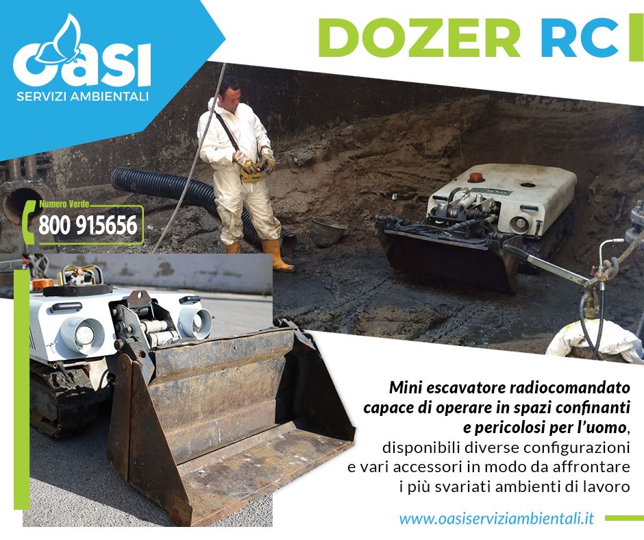 Mini escavatore DOZER RC