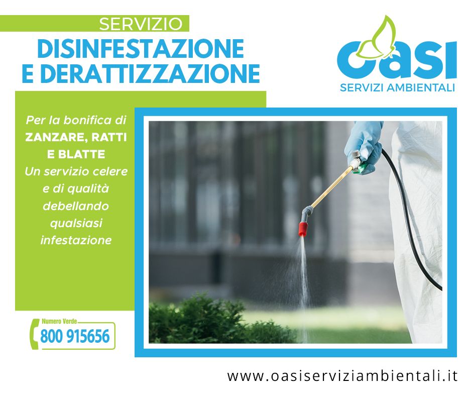 DISINFESTAZIONE E DERATTIZZAZIONE