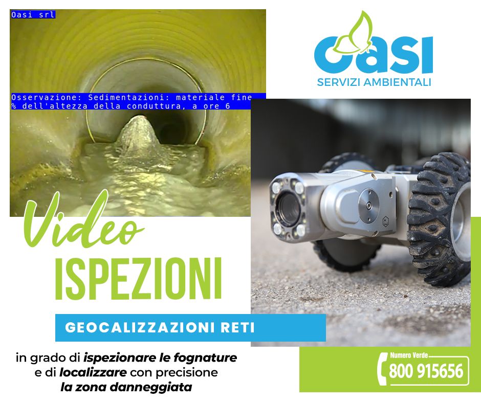 VIDEO-ISPEZIONI E GEOLOCALIZZAZIONI RETI