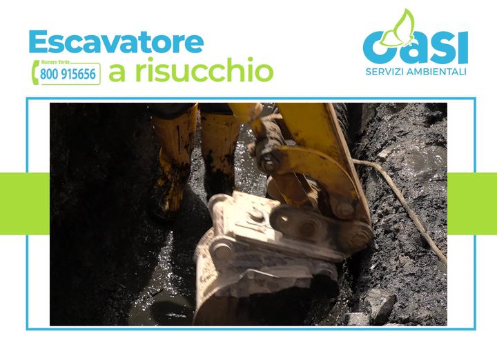 Oasi - Servizi Ambientali Sicilia grazie al nostro #escavatore a #risucchio esegue #pulizie, #svuotamenti e #bonifiche #ambientali, riducendo i tempi di esecuzione ed evitando emissioni di inquinanti nell'atmosfera.