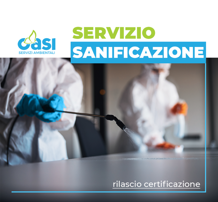 Oasi – Servizi Ambientali Sicilia effettua il #SEVIZIO di #Sanificazione 😷