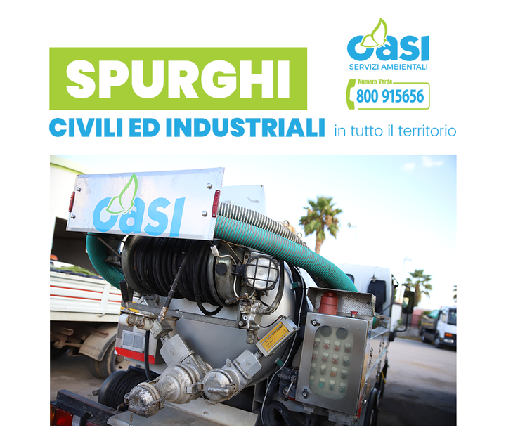 Oasi - Servizi Ambientali Sicilia effettua #SPURGHI #CIVILI ed #INDUSTRIALI in tutto il territorio.