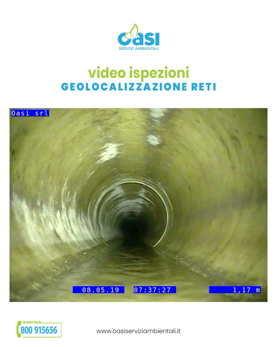 🟢 Video ispezioni e geolocalizzazione reti 🟢
👉 sistemi per ogni