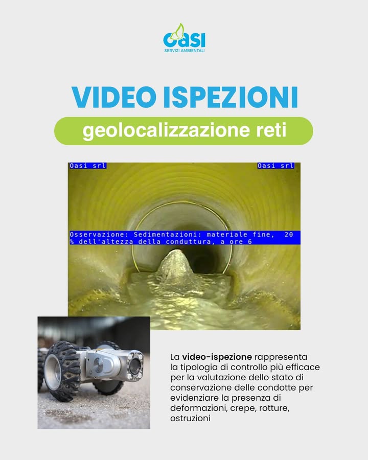 👉 Rotture o ostruzioni nelle tubature? Affidati a Oasi -