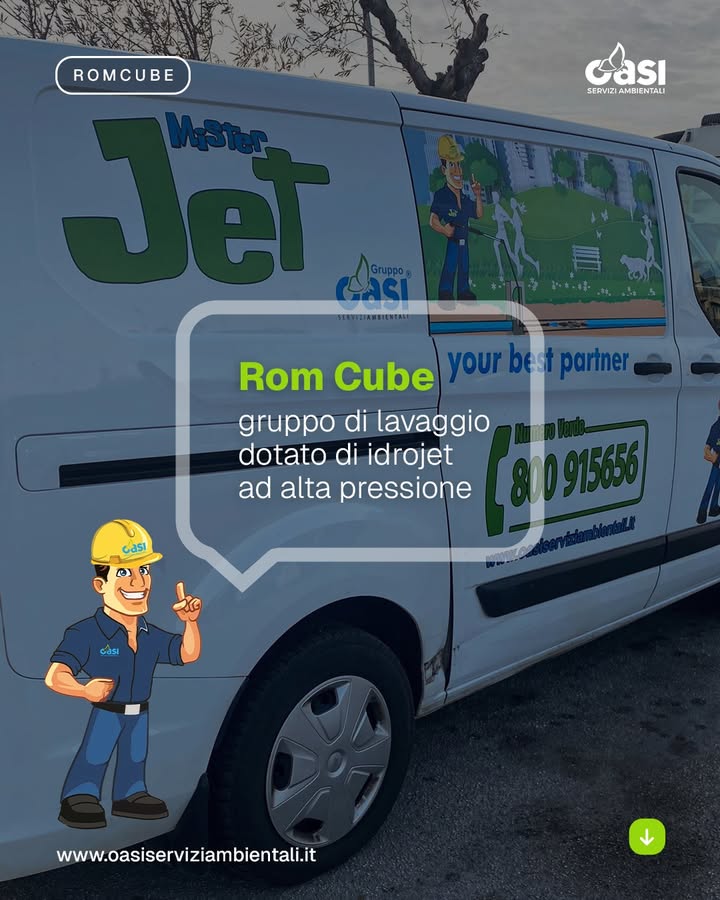 ROM Cube – potenza e precisione nel lavaggio ad alta