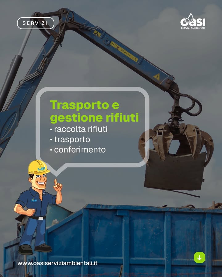 Trasporto e gestione rifiuti in totale sicurezza ♻️🗑
Grazie a un