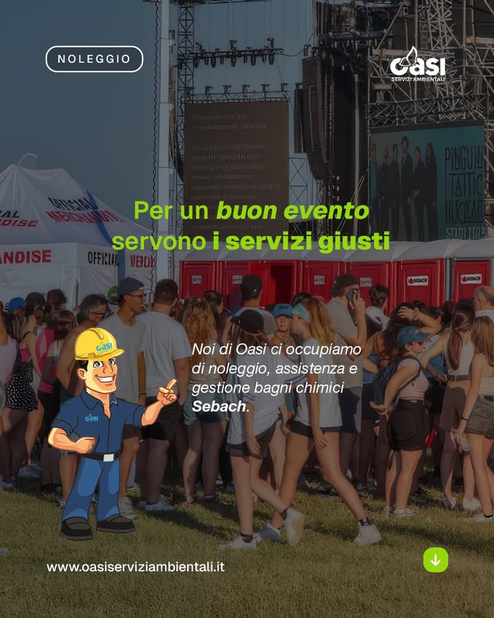 Dietro ogni grande evento c'è un'organizzazione che funziona ✔
Che si